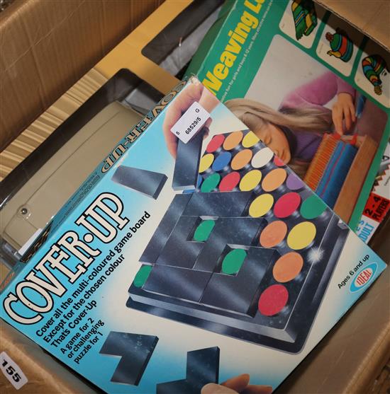 Norev 1:18 scale Henon caravan, mint (boxed), Thunderbirds International Rescue & 3 other boxed games